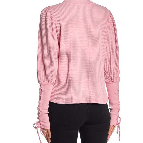 Free People TASHA THERMAL SHIRT - Picture 2 of 12